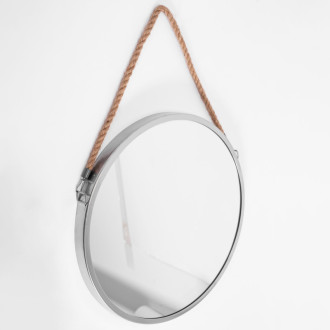 REA Zrkadlo okrúhle 40CM KLMH-0410S-1 HOM-05630 HOM-05630