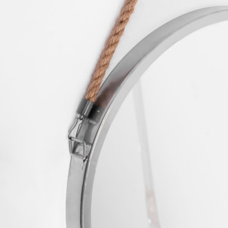 REA Zrkadlo okrúhle 40CM KLMH-0410S-1 HOM-05630 HOM-05630