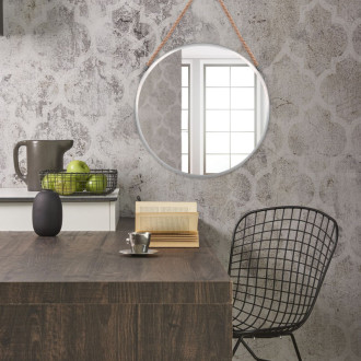 REA Zrkadlo okrúhle 40CM KLMH-0410S-1 HOM-05630 HOM-05630