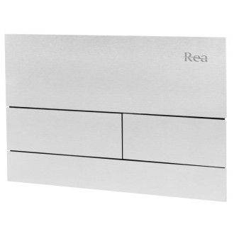 REA Tlačidlo T Brush Steel REA-E0057
