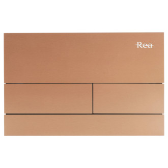 REA Tlačidlo T Brush Copper REA-E0053
