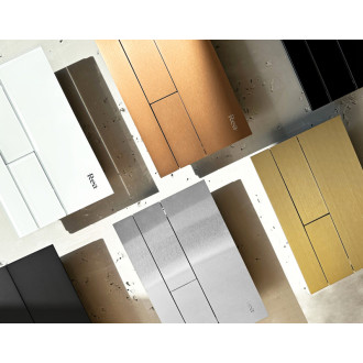 REA Tlačidlo T Gold Brush REA-E0055