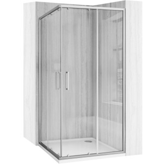REA Sprchovací kút City 90x90 Nickel Brush KPL-E0058 KPL-E0058