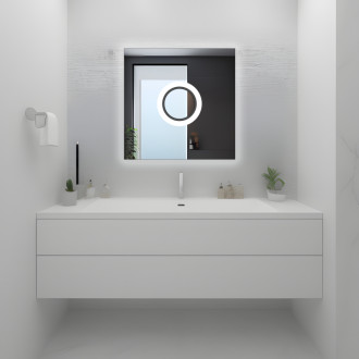 REA Zrkadlo LED 60x60 YH-BL-12 HOM-01513 HOM-01513
