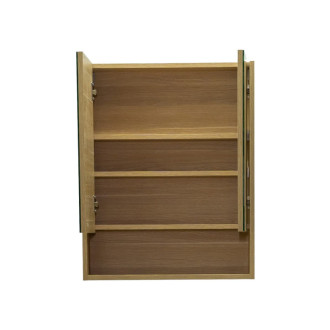 Zrkadlová skrinka Naturel Lucca 60x75 cm lamino dub LUCCA60CABD