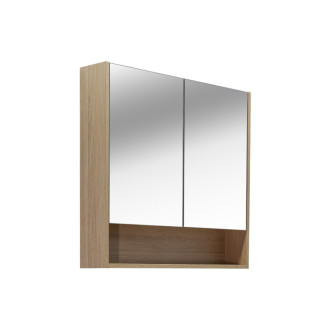 Zrkadlová skrinka Naturel Lucca 80x75 cm lamino dub LUCCA80CABD