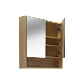Zrkadlová skrinka Naturel Lucca 80x75 cm lamino dub LUCCA80CABD