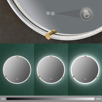 REA Zrkadlo LED 60cm 106 HOM-02699 HOM-02699
