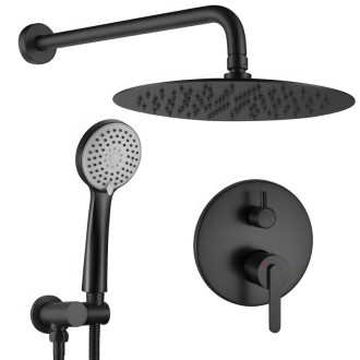 REA Podomietková sprchová sada Ontario Black + BOX -P5501 REA-P5501