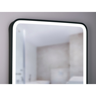 Zrkadlo so senzorom SAT Feel 60x80 cm čierna SATZFEEL6080CE