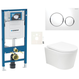 Závesný wc set do ľahkých stien / predstenová SAT BREVIS SIKOGESBRTORS20