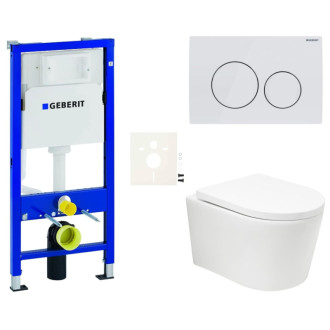 Závesný wc set do ľahkých stien / predstenová SAT BREVIS SIKOGESBRTORD20