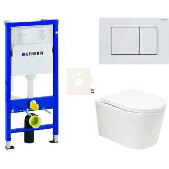 Závesný wc set do ľahkých stien / predstenová SAT BREVIS SIKOGESBRTORD30