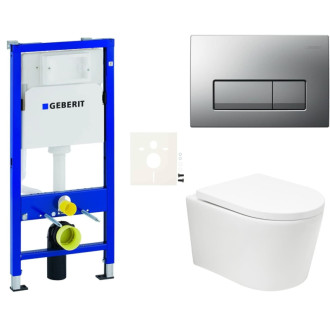 Závesný wc set do ľahkých stien / predstenová SAT BREVIS SIKOGESBRTORD50
