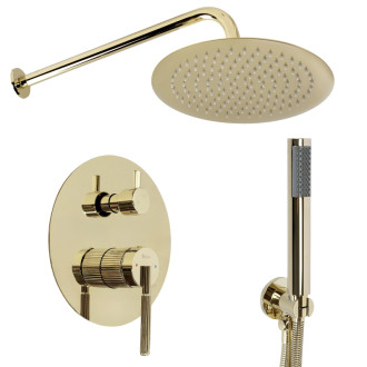 REA Podomietková sprchová sada Argon Gold + BOX REA-P6538