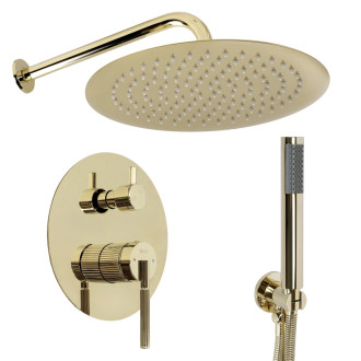 REA Podomietková sprchová sada Argon Gold + BOX REA-P6538