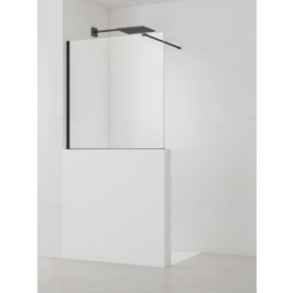 Sprchová zástena SAT Walk-in 90x100 cm na zníženú priečku SATWIS90