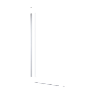 Set pre znížený walk-in výška 100 cm SAT chróm SATWISPROFIL
