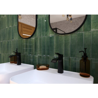 Umývadlová batéria SAT Infinitio bez výpuste čierna matná SATBSINF271C