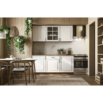 Kuchynská linka Naturel Gloria white 1,8 m KSETGLORIA