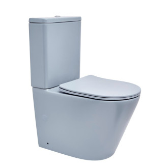 Wc kombi komplet kombinovaný SAT Infinitio tmavo modrá mat vario odpad SATINF031VPSNDBLM