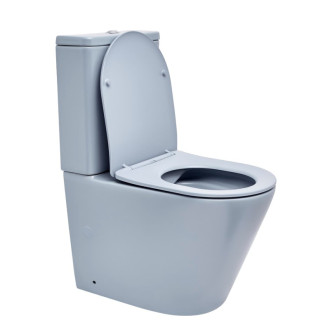 Wc kombi komplet kombinovaný SAT Infinitio tmavo modrá mat vario odpad SATINF031VPSNDBLM
