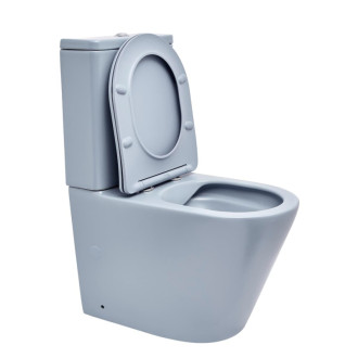 Wc kombi komplet kombinovaný SAT Infinitio tmavo modrá mat vario odpad SATINF031VPSNDBLM