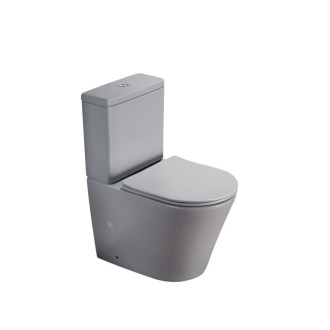 Wc kombi komplet kombinovaný SAT Infinitio sivá mat vario odpad SATINF031VPSNLGRM