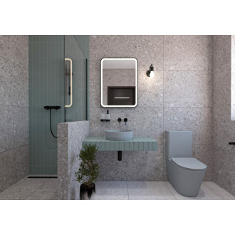 Wc kombi komplet kombinovaný SAT Infinitio sivá mat vario odpad SATINF031VPSNLGRM