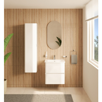 Kúpeľňová skrinka vysoká VitrA Mia 35x145x35,4 cm biela lesk MIAPRV35B