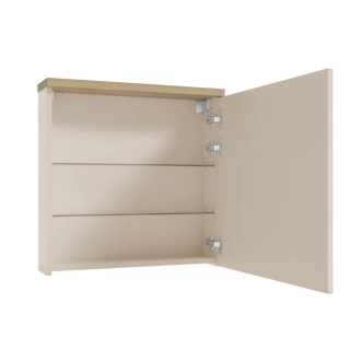 Kúpeľňová skrinka Naturel Stilla 60x60x15 cm kašmír mat STILLAEK06016