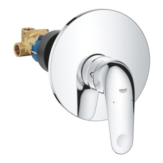 Sprchová batéria Grohe EuroEco vrátane podomietkového telesa chróm 32742001