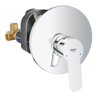 Sprchová batéria Grohe Edge vrátane podomietkového telesa chróm 29078000