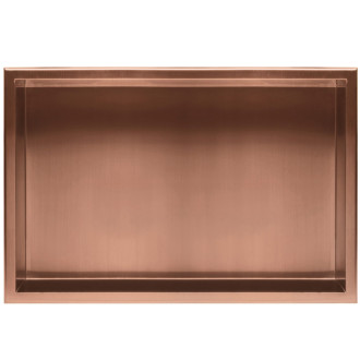 bathroom shelf 30x60 brush copper