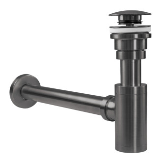 Umývadlový sifón s univerzálnym výpustom click-clack - Titan