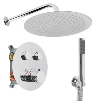 Rea Lungo Diamond + BOX Podomietková sprchová sada, chróm REA-P6967