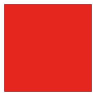 UNICOLOR 15 obklad Rojo brillo 15x15 (1m2) Q90