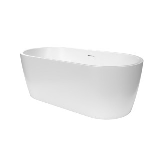 Voľne stojaca vaňa SAT Brevis 160x80 cm akrylát ľavá aj pravá SATVBRE1600