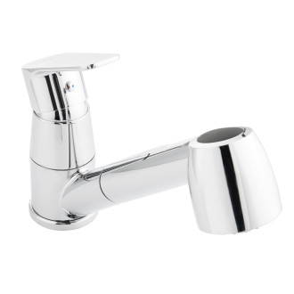 Drezová batéria SAT Project s vyťahovacou spŕškou chróm SATBSPRO283