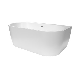 Voľne stojaca vaňa SAT Brevis 159x84 cm akrylát ľavá aj pravá SATVBRE1600Z
