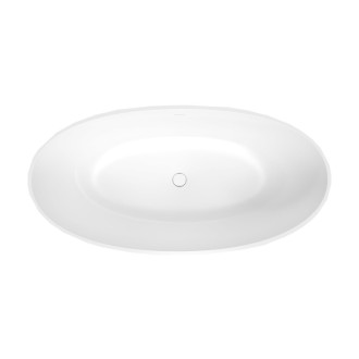 Voľne stojaca vaňa SAT Meda 167x82,3 cm liaty mramor ľavá aj pravá SATME1670