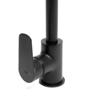 Drezová batéria SAT Mood s otočným ramienkom čierna matná SATBSMOOD280LC