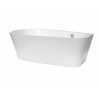 Voľne stojaca vaňa SAT 165x84 cm liaty mramor ľavá SATVI1650L