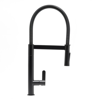 Drezová batéria SAT s otočným ramienkom, 2 prúdy matná čierna SATBSD276C