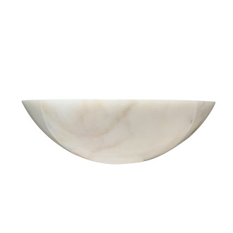 Umývadlo na dosku SAT Purity 43x43 cm biely mramor bez otvoru pre batériu, bez prepadu SATPURWH