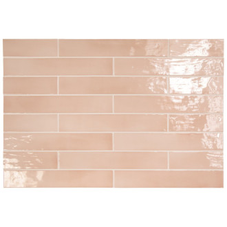 MANACOR obklad Blush Pink 6,5x40 (1m2) (EQ-5) 26924