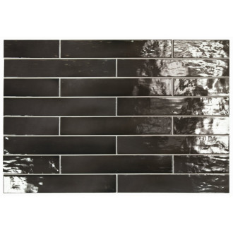 MANACOR obklad Black 6,5x40 (1m2) (EQ-5) 26926
