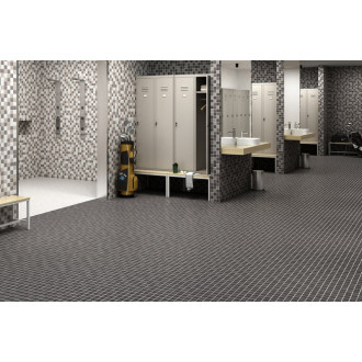 DOVER mozaika Black 30,6x30,6 INT067
