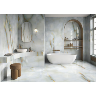 Dlažba Emil Tele Di Marm Pure Onyx Turchese 60x120 cm mat EMKE