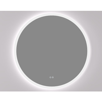 CERANO - Kúpeľňové LED zrkadlo Aureo - Ø 50 cm